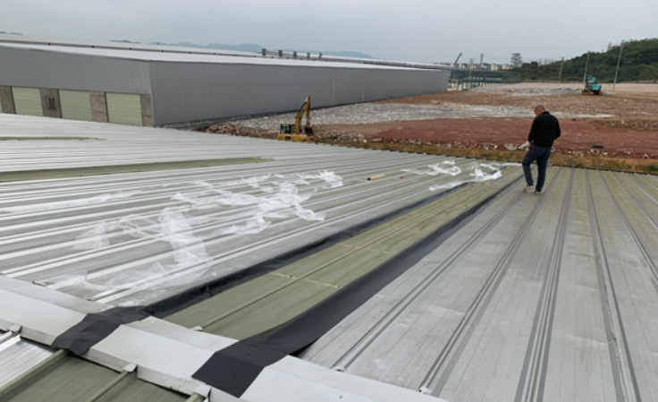 温岭厂房屋面防水维修案例